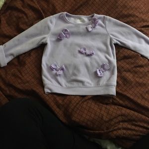 Purple kids sweater